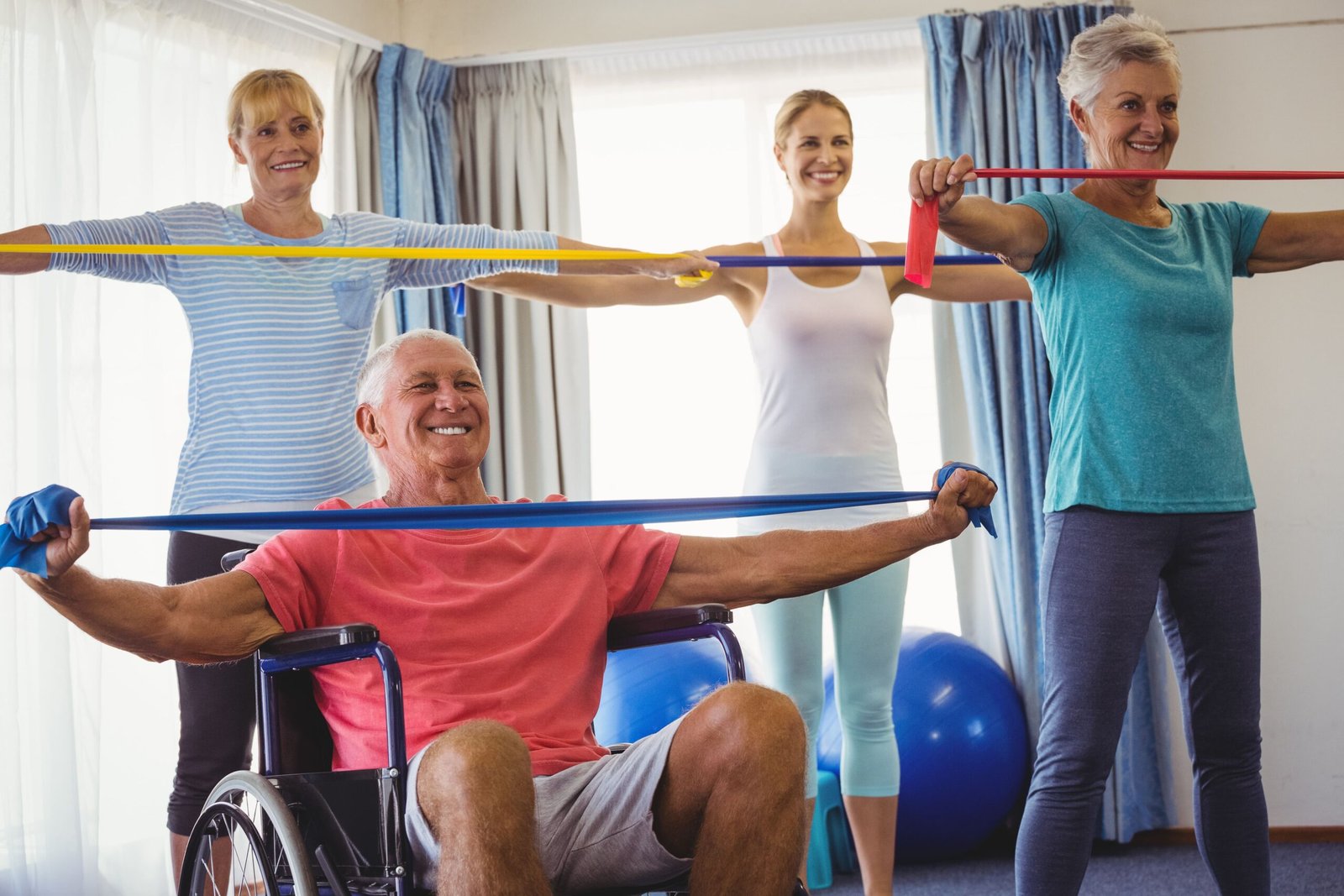 fitness accessibile mobilità limitata